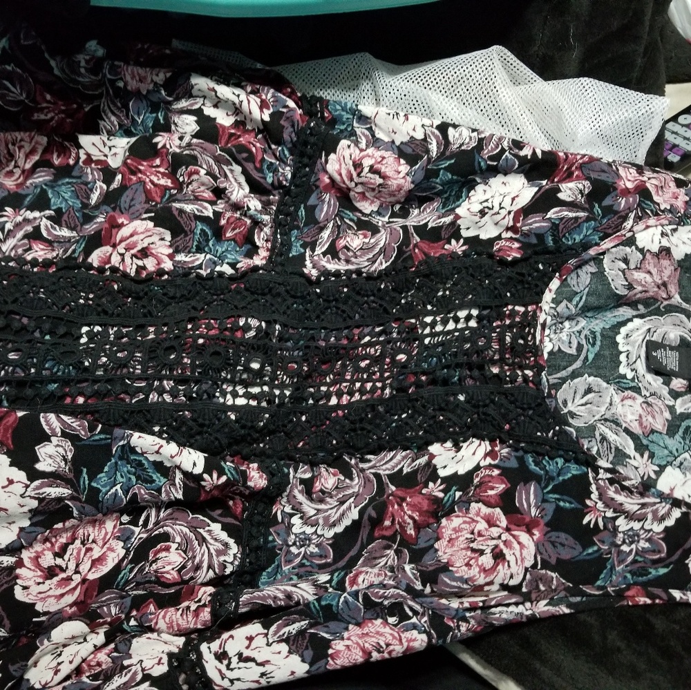 Floral tank top